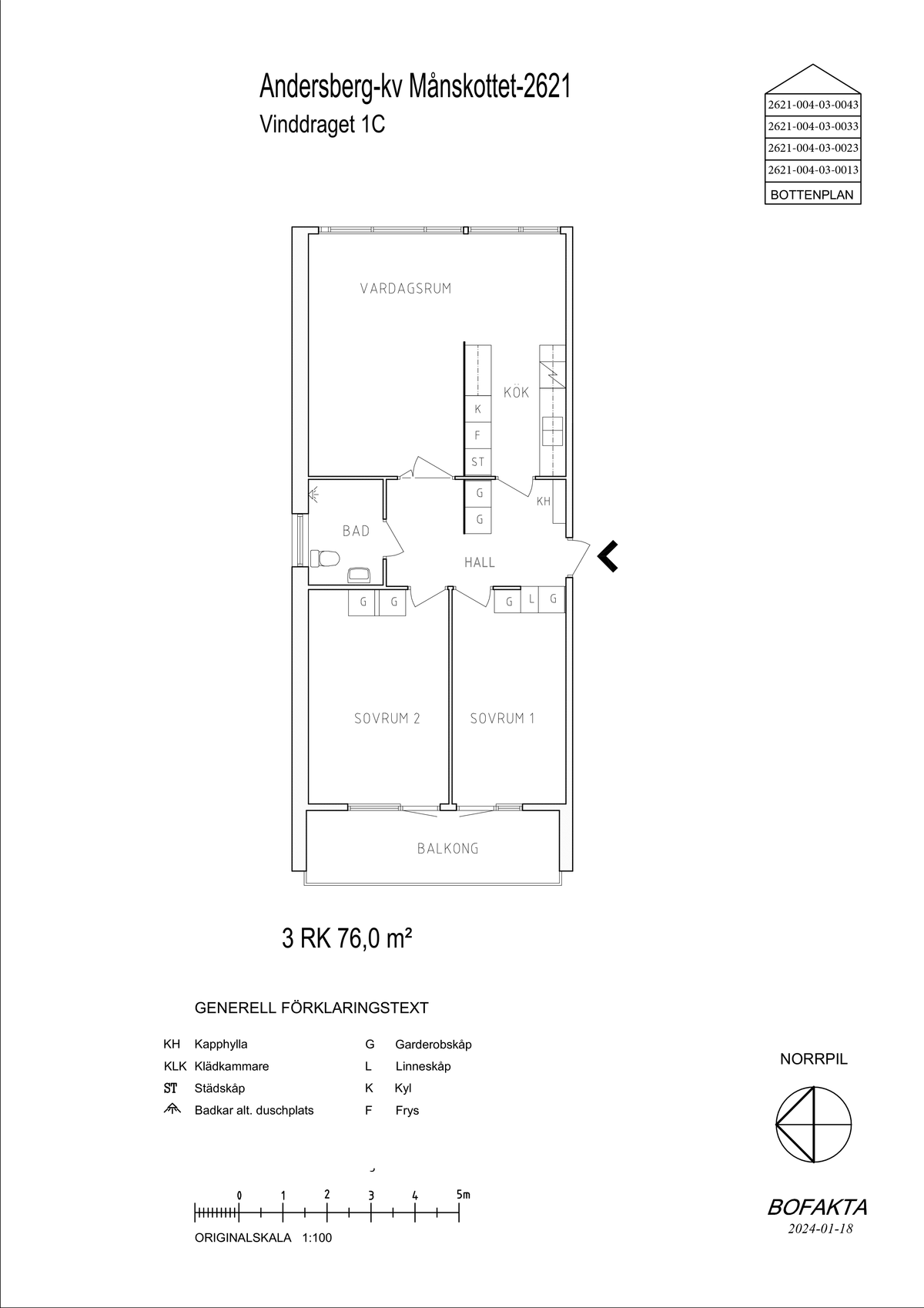 Vinddraget 1 C