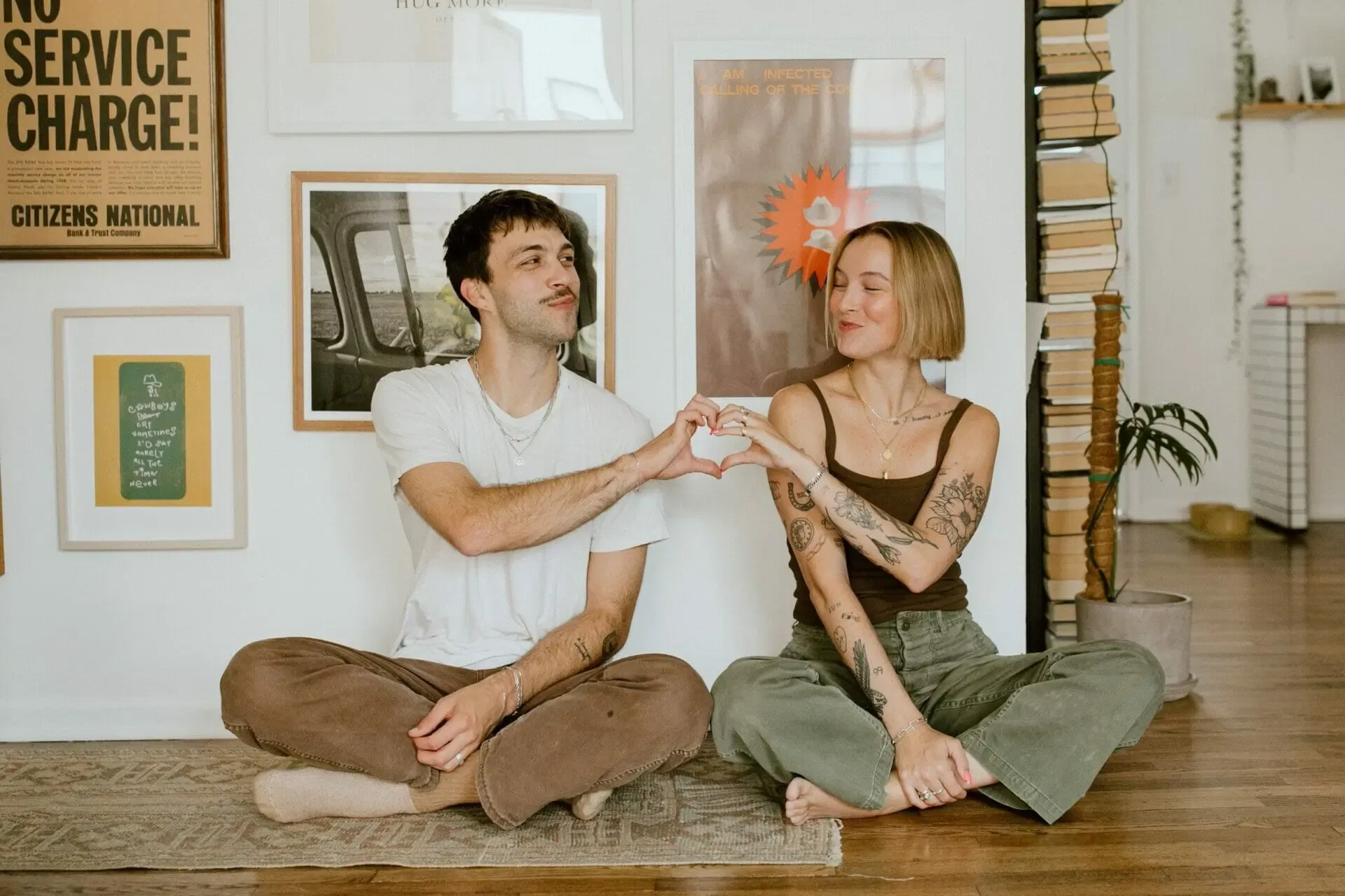 Balkong i natthimmel